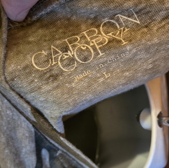 Carbon Copy tan cammo w/cute patches szL - Picture 8 of 8